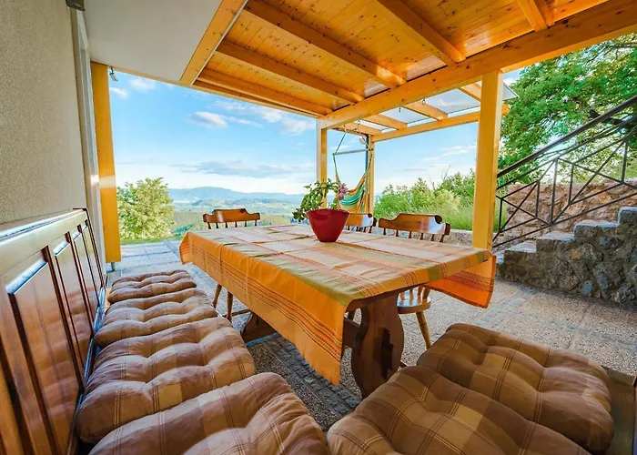 וילה Secluded Escape Hilltop With Hot-tub - Two Bedroom With Hot-tub Drusce